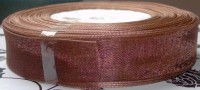 Fita Organza Castanha 12mm