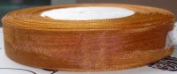 Fita Organza Marron 12mm