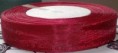 Fita Organza Bordeux 12 mm